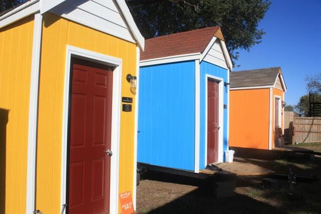 Tiny homes in Nashville, TN Photo Credit: Alana Samuels,The Atlantic