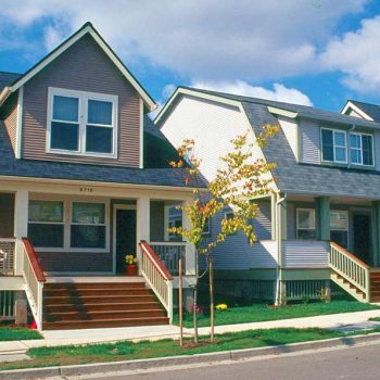 Suburban houses