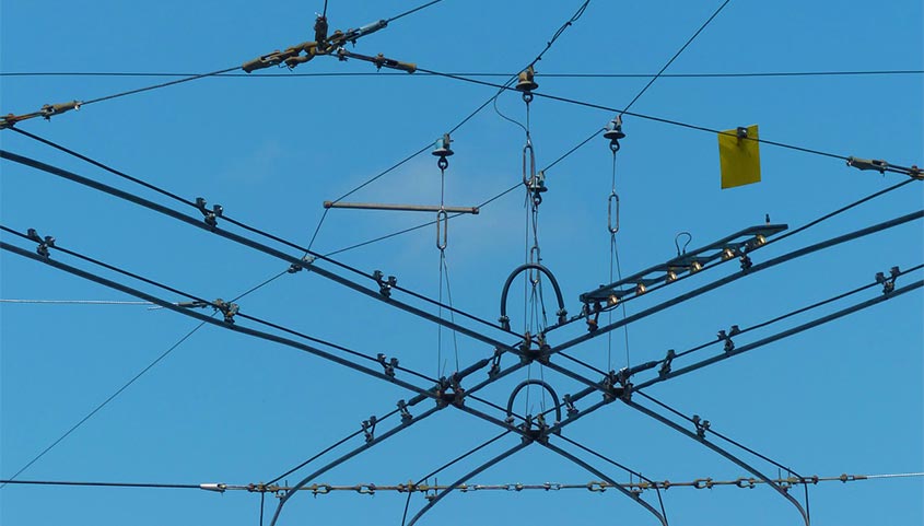 Electric transit lines